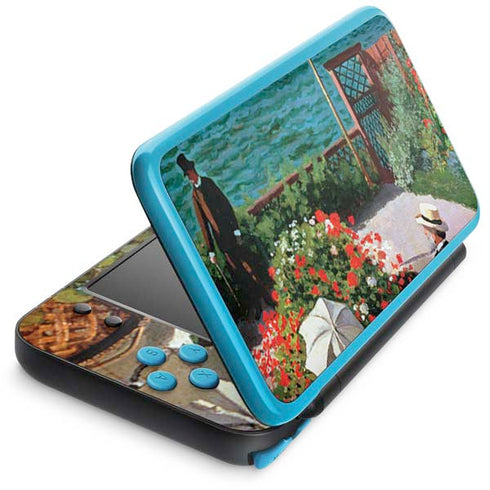 Claude Monet The Terrace at Sainte-Adresse Nintendo 2DS XL (2017) Skin